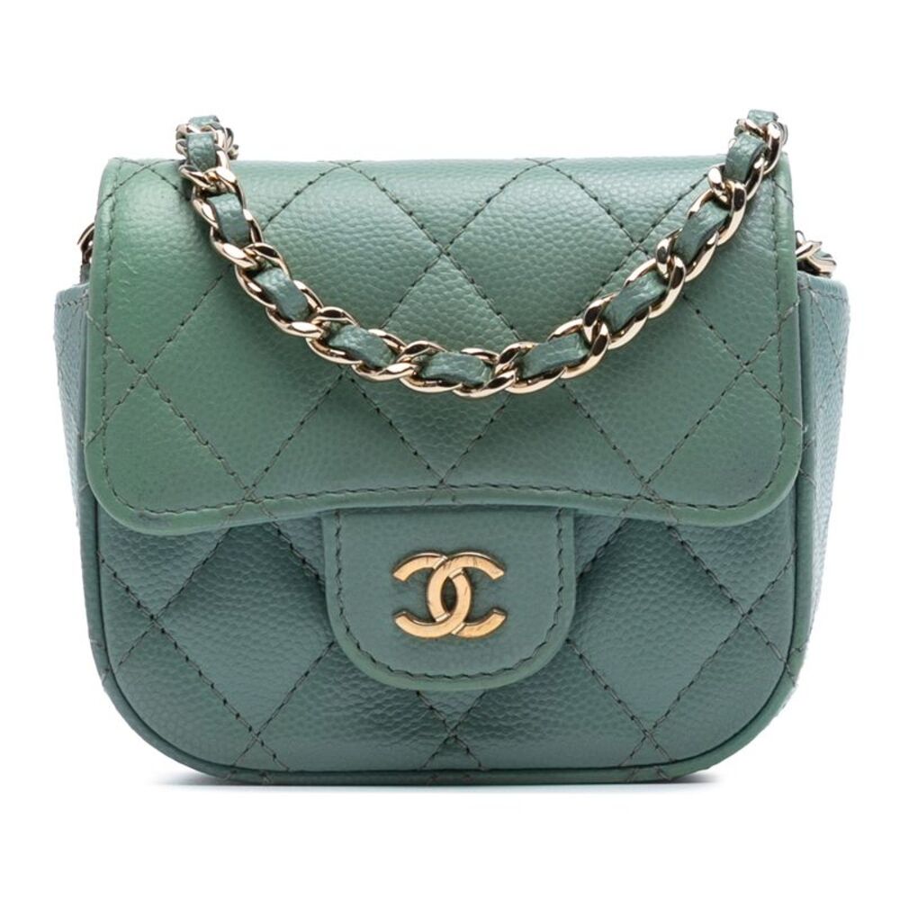 Chanel Micro Mini Classic Caviar Single Flap